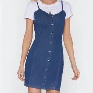 Blue Denim Women's Dress